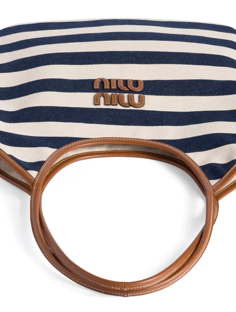 Ivy Canvas And Leather Bag