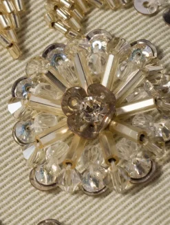 Ivy Embroidered Gabardine Bag