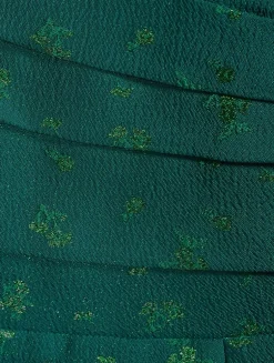 Jackson Asymmetric Jacquard Gown