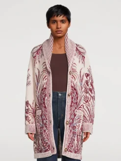 Jacquard Cardigan