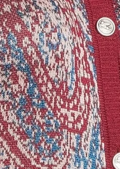 Jacquard Cardigan Dress