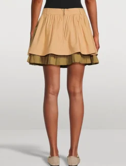 Jacqueline Layered Mini Skirt