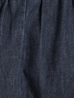 Japanese Cropped Wide-Leg Jeans