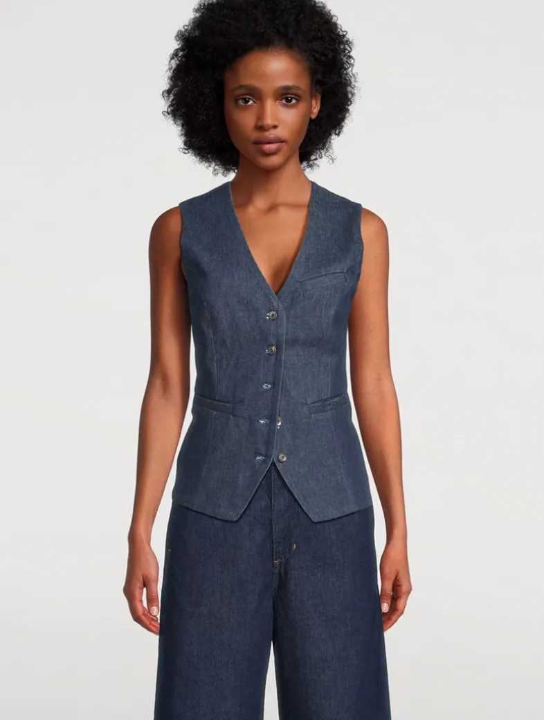 Jasmin Denim Vest