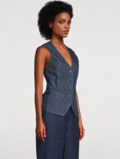Jasmin Denim Vest