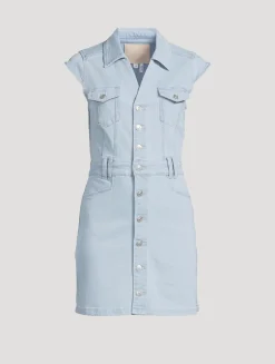 Jaxsyn Denim Shirt Dress
