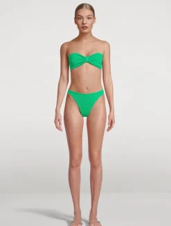 Jean Bandeau Bikini Set