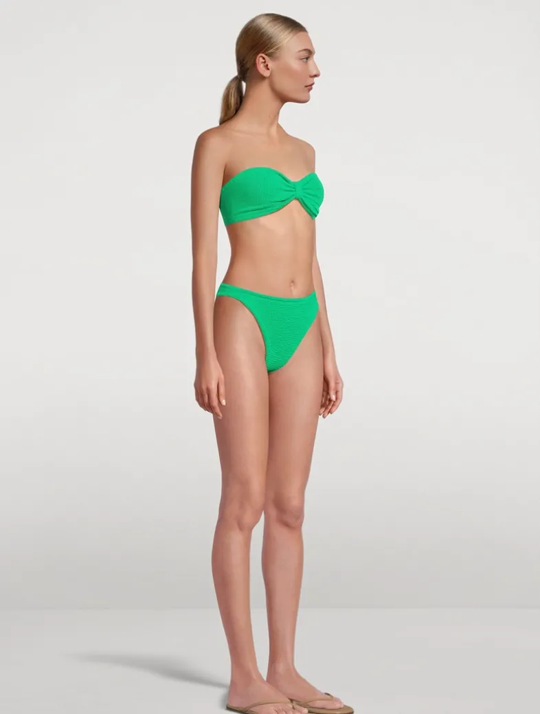 Jean Bandeau Bikini Set