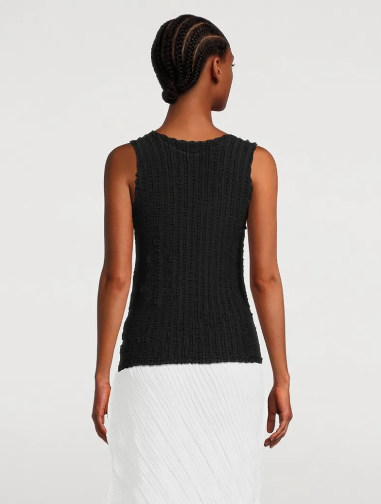 Jellyfish Pleats Top