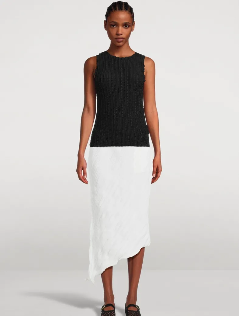 Jellyfish Pleats Top