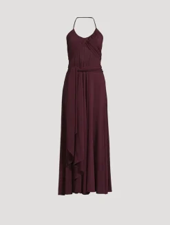 Jersey Halter Dress