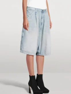 Jesse Denim Carpenter Shorts