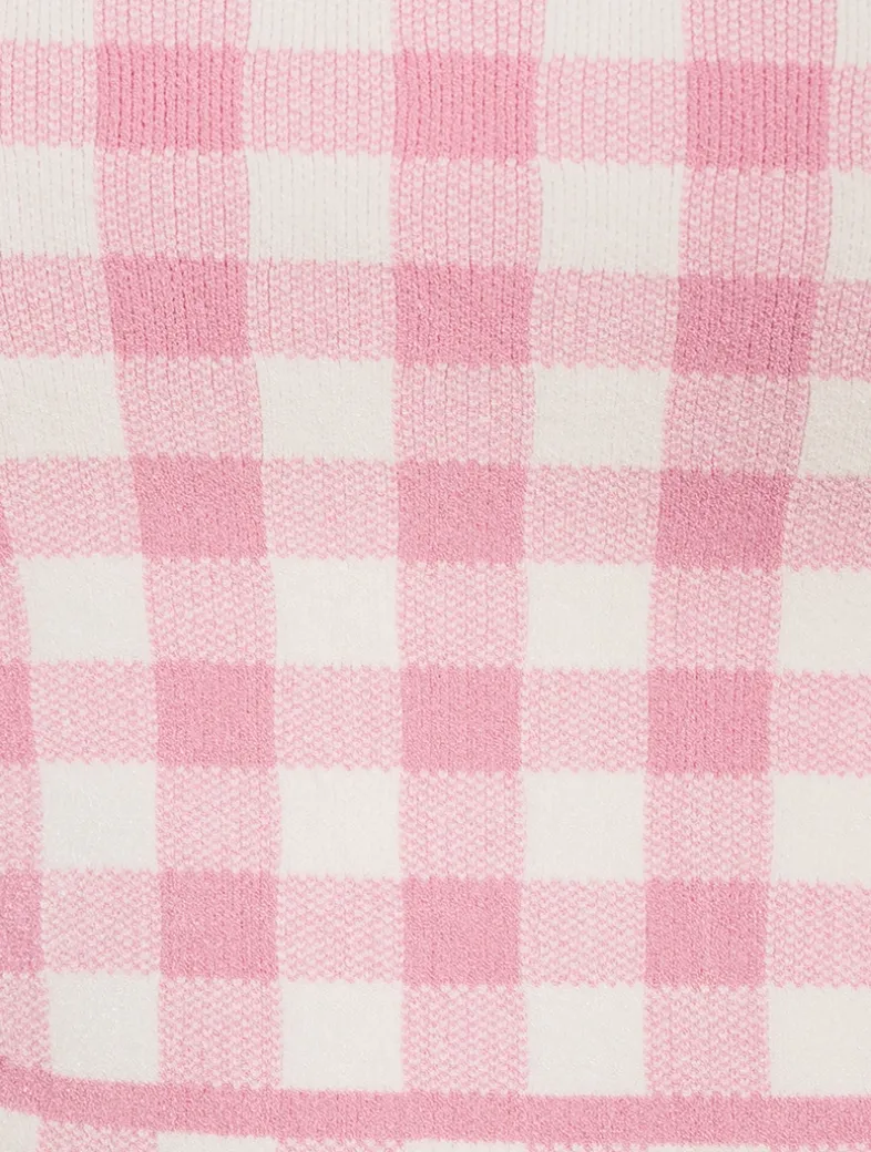 Jessyn Checkered Knit Tank