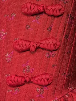 Jolie Jacquard Mini Dress