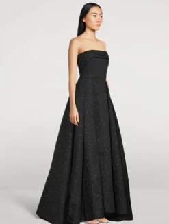 Jordan Strapless Gown