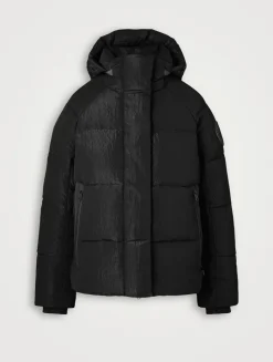 Junction Black Label Shiny Crinkle Down Parka