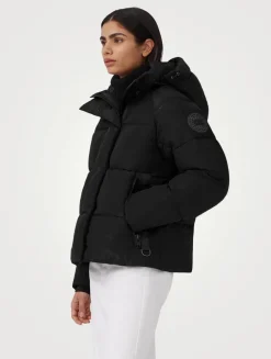 Junction Black Label Shiny Crinkle Down Parka