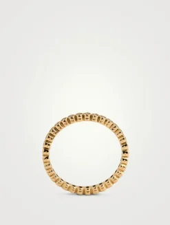 14K Gold Bezel Diamond Eternity Ring