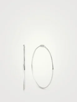 14K Rose Gold The Perfect Gold Hoop Earrings