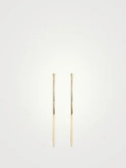 14K Rose Gold The Perfect Gold Hoop Earrings