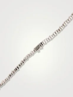 18K White Gold Classic Diamond Tennis Necklace