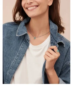 18K White Gold S Motif Serpent Bohème Ring With Aquaprase