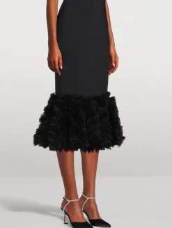 Kamilah Crystal Satin Pumps