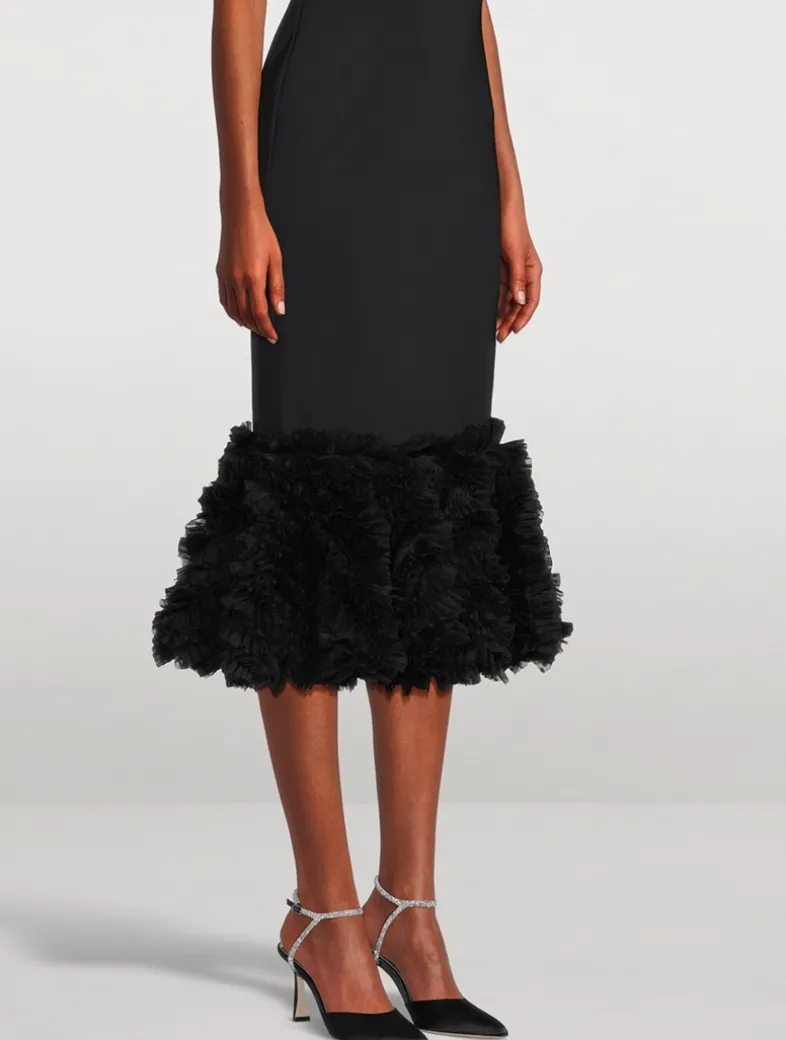 Kamilah Crystal Satin Pumps