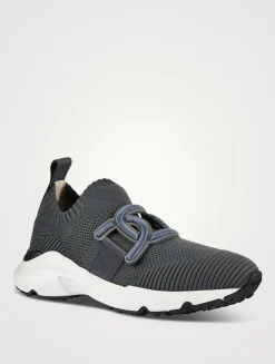 Kate Chain Knit Slip-On Sneakers