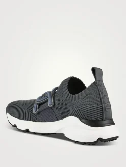 Kate Chain Knit Slip-On Sneakers