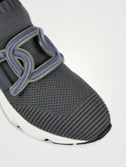 Kate Chain Knit Slip-On Sneakers