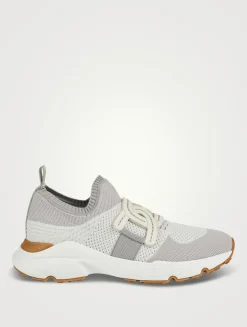 Kate Chain Knit Slip-On Sneakers