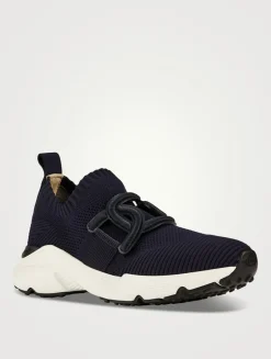 Kate Chain Knit Slip-On Sneakers