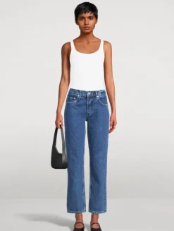 Kate Straight-Leg Jeans