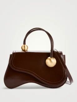Kazia Leather Crossbody Bag