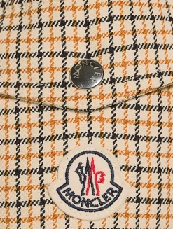 Keros Down Jacket In Plaid Print