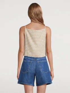 Kerri Cami In Gingham Print