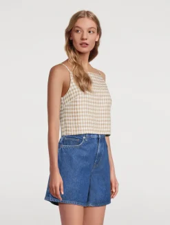Kerri Cami In Gingham Print