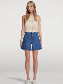 Kerri Cami In Gingham Print