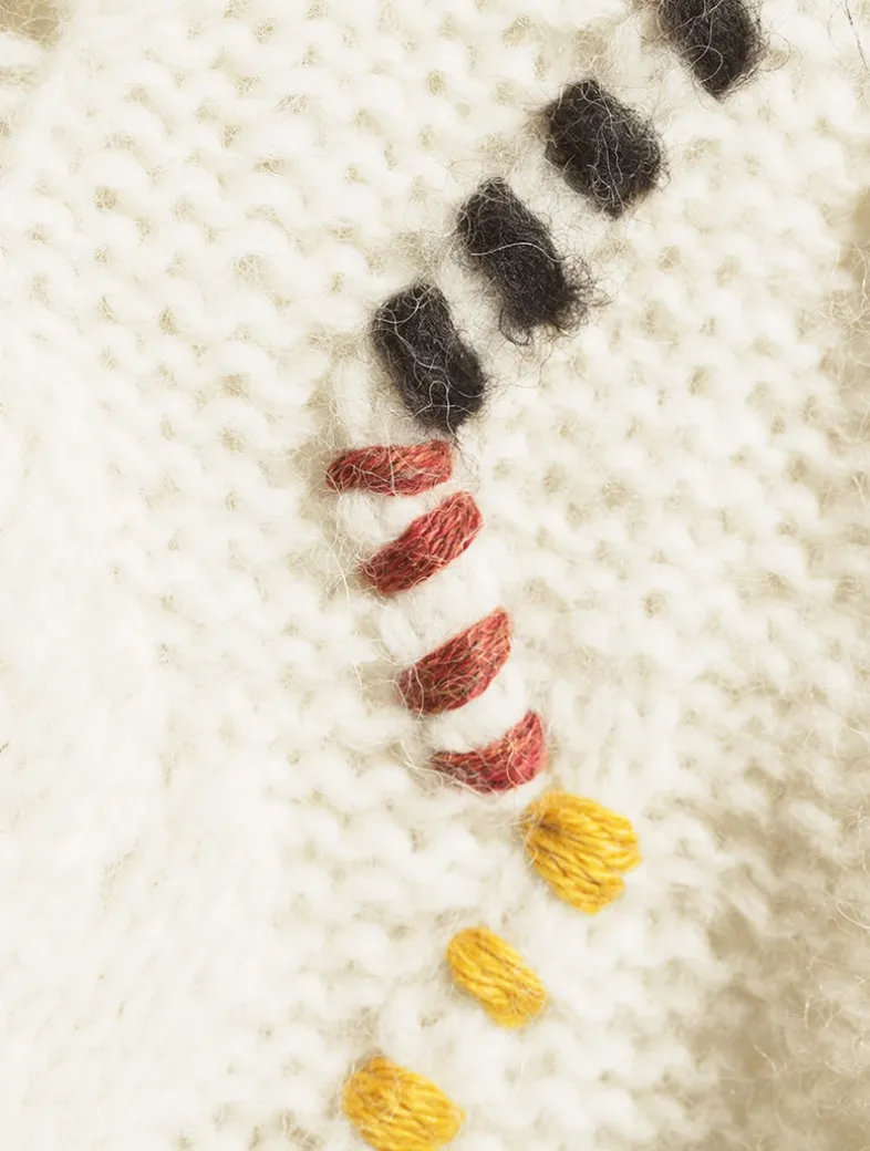 Kiwi Leaf Stitch Sweater