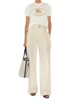 Knight Stamp Cotton T-shirt