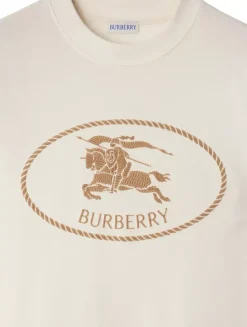 Knight Stamp Cotton T-shirt