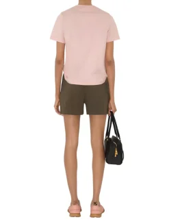 Knight Stamp Cotton T-shirt