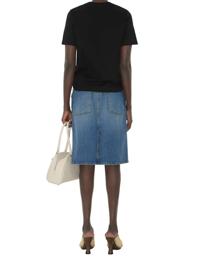 Knight Stamp Cotton T-shirt