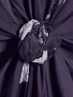 Knot Kaftan In Felicity Shell Print