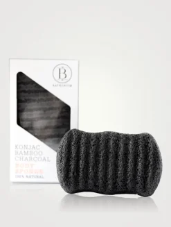 Konjac Bamboo Charcoal Body Sponge