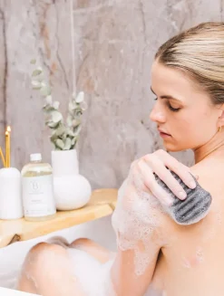 Konjac Bamboo Charcoal Body Sponge