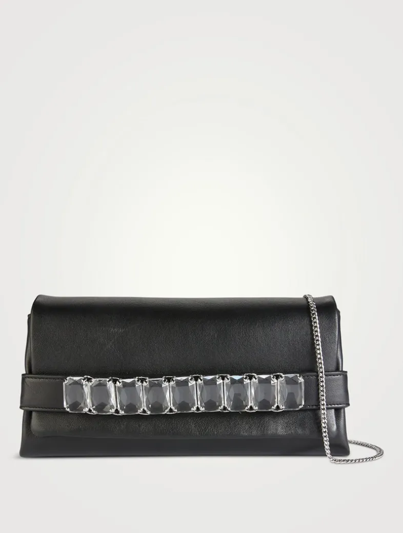 Kya Leather Clutch