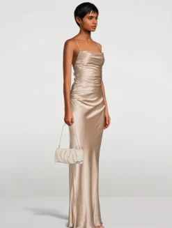 La Lune Satin Gown