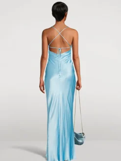La Lune Satin Gown